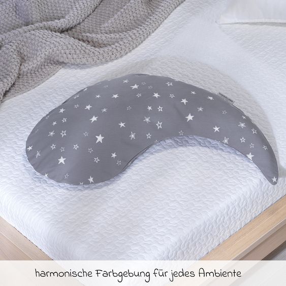 Theraline Stillkissen Das Yinnie mit Mikroperlen-Füllung inkl. Bezug 135 cm - Sternenhimmel