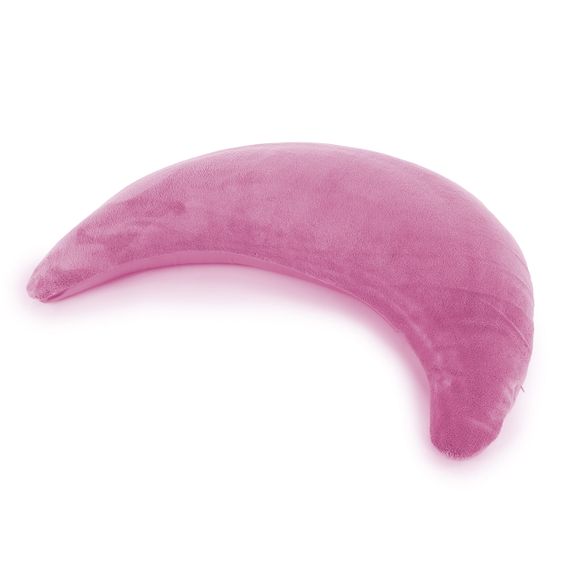 Theraline Stillkissen Der Plüschmond mit Mikroperlen-Füllung 140 cm - Malve