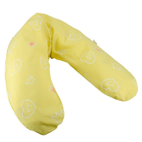Theraline Stillkissen Dodo Pillow 170 cm - Krönchen Gelb