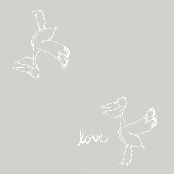 Theraline Stillkissen Dodo Pillow 170 cm - Pelikan - grau