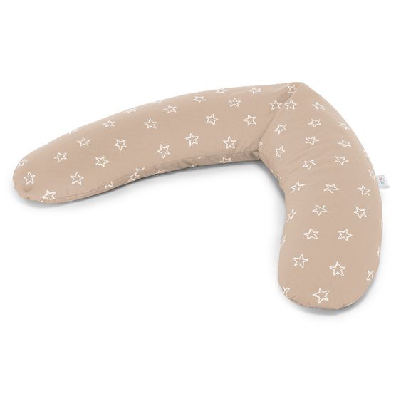 Theraline Stillkissen Dodo Pillow 170 cm - Sterne - cappuccino