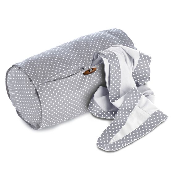 Theraline Stillrolle PLUS - Punkte - Grau