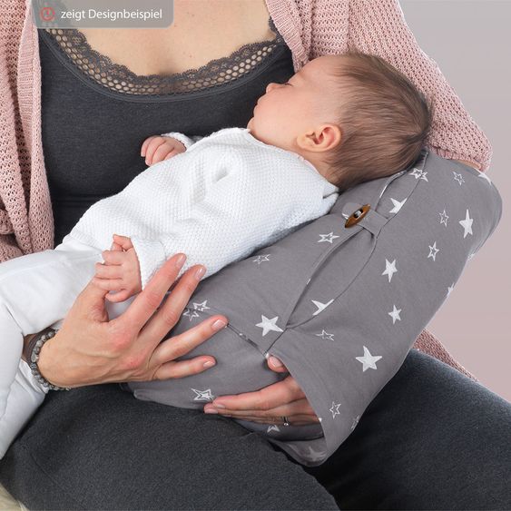 Theraline Stillrolle PLUS - Punkte - Grau