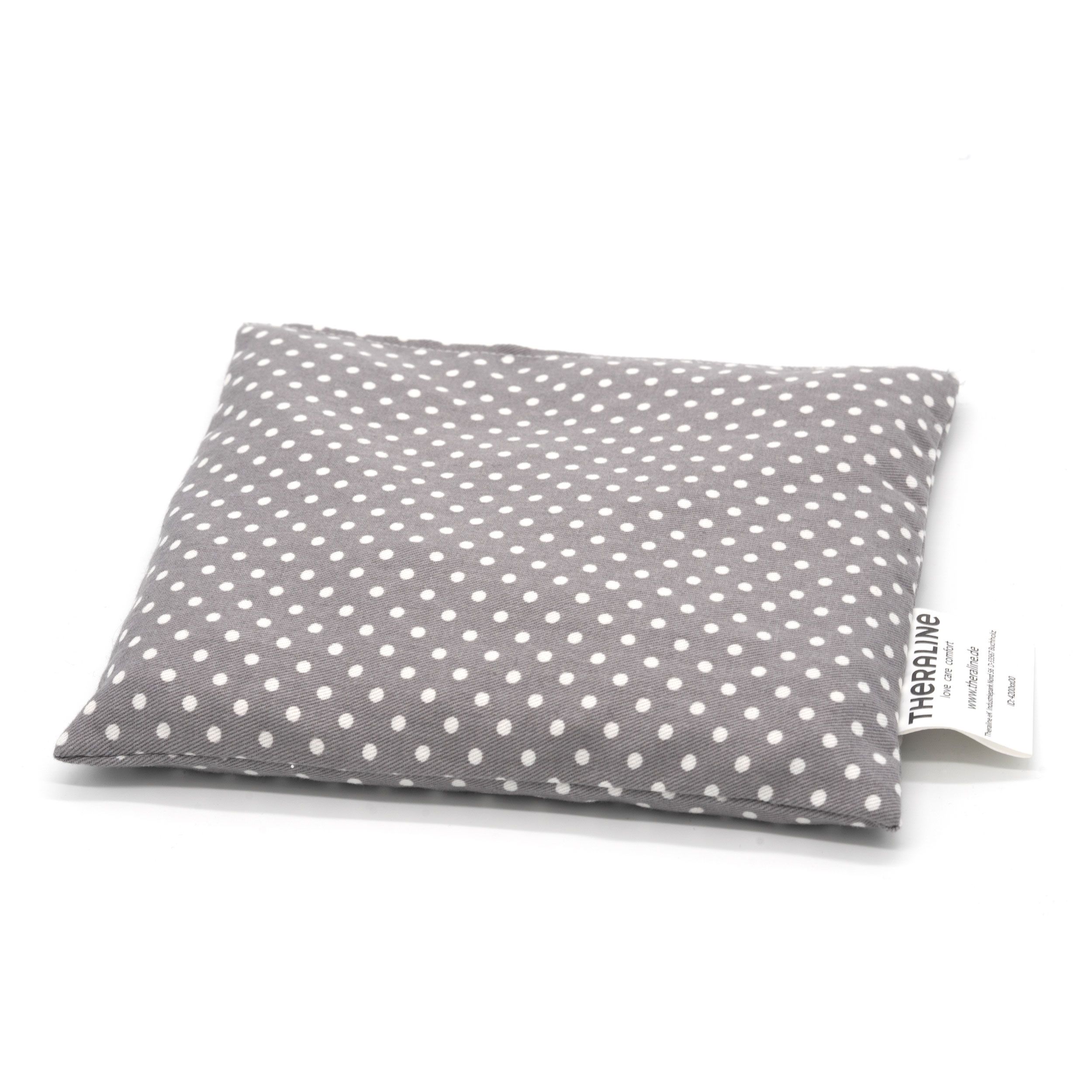 THERALINE Cuscino Con Noccioli Di Ciliegia 19x19 Cm | Caldo E Freddo, Lavabile, In Cotone, Per Adulti E Bambini