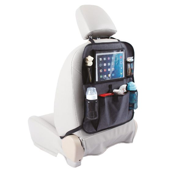 Tineo Rückenlehnen-Tasche mit Tablet-Fach - Grau