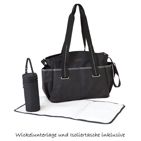Tineo Urban Chic diaper bag - Black