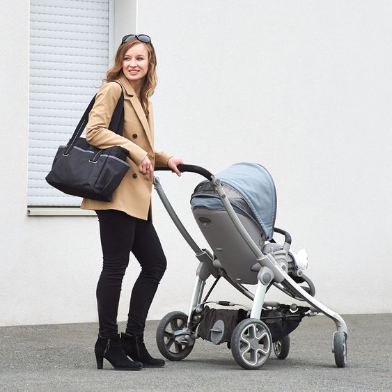 Tineo Urban Chic diaper bag - Black