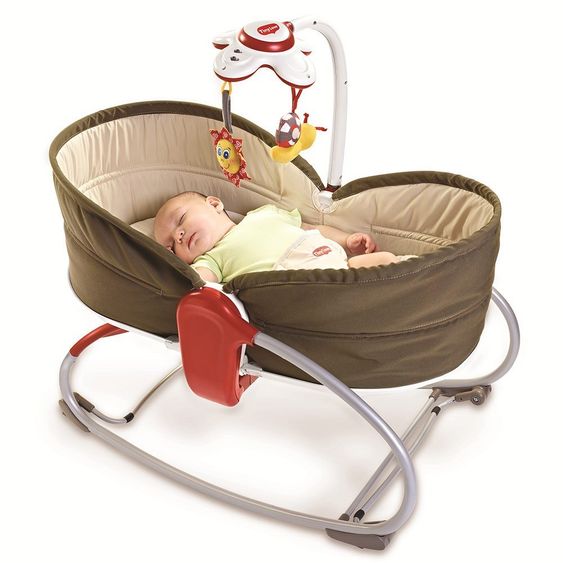 Tiny Love Schaukel-Wippe 3 in 1 Rocker Napper - Braun