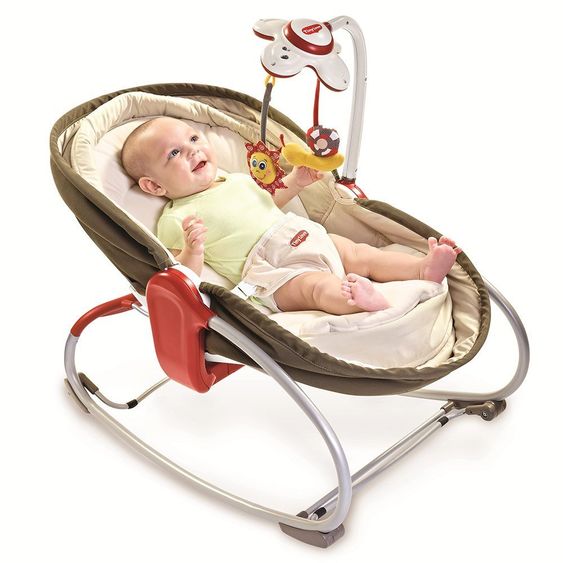 Tiny Love Schaukel-Wippe 3 in 1 Rocker Napper - Braun