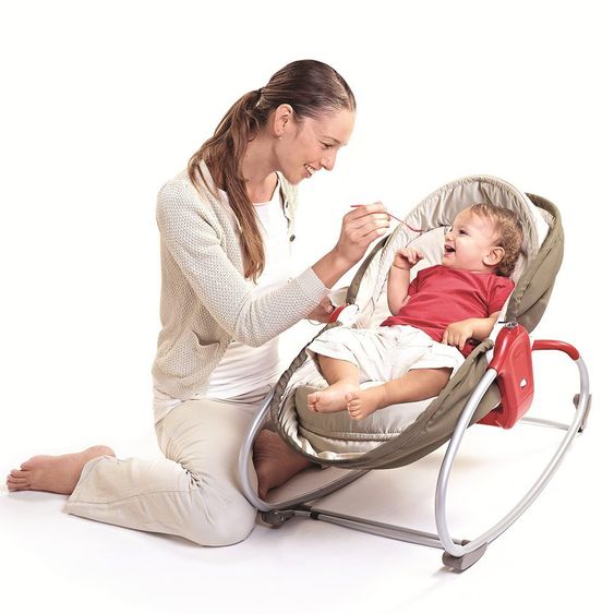 Tiny Love Schaukel-Wippe 3 in 1 Rocker Napper - Braun