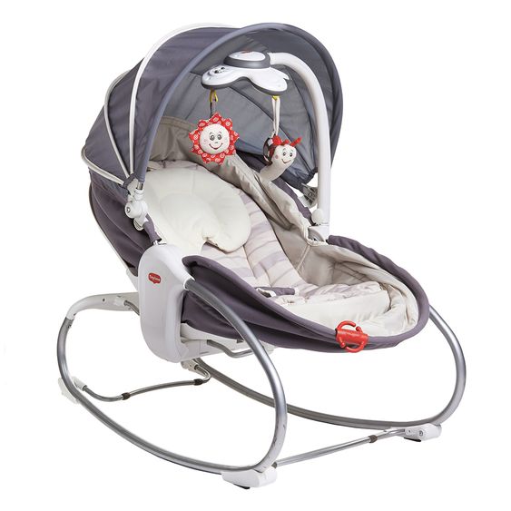 Tiny Love Schaukel-Wippe 3in1 Cozy Rocker Napper - Grau