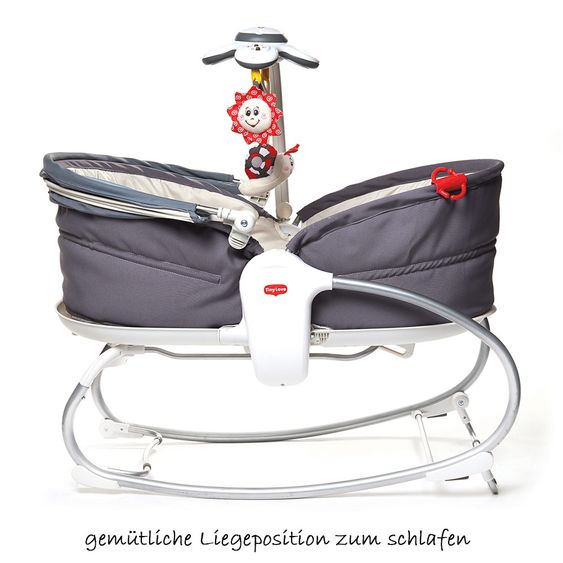 Tiny Love Schaukel-Wippe 3in1 Cozy Rocker Napper - Grau