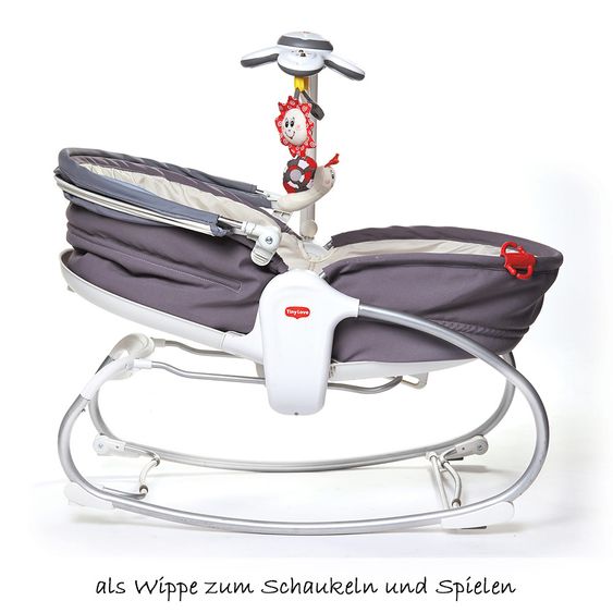Tiny Love Schaukel-Wippe 3in1 Cozy Rocker Napper - Grau