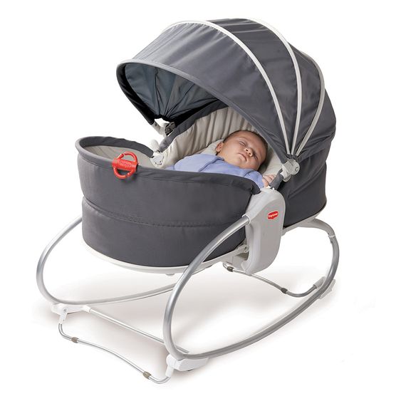 Tiny Love Schaukel-Wippe 3in1 Cozy Rocker Napper - Grau