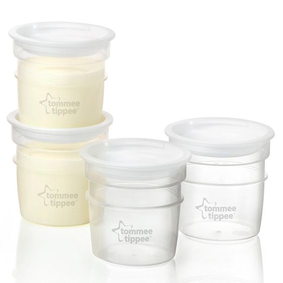 Tommee Tippee Muttermilch-Aufbewahrungsbehälter 4er Pack Closer to Nature je 60 ml