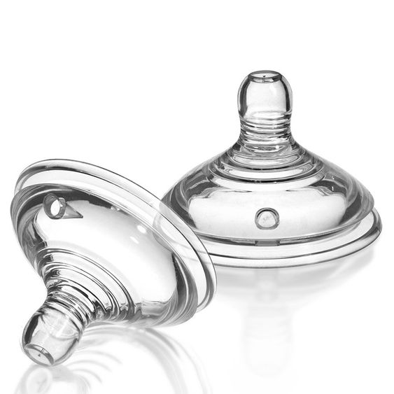 Tommee Tippee Trinksauger 2er Pack Closer to Nature - Silikon ab 6 Monate