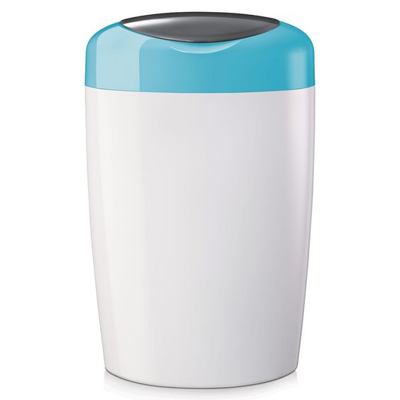 Tommee Tippee Windeleimer Simplee Sangenic - Aquablau Weiß