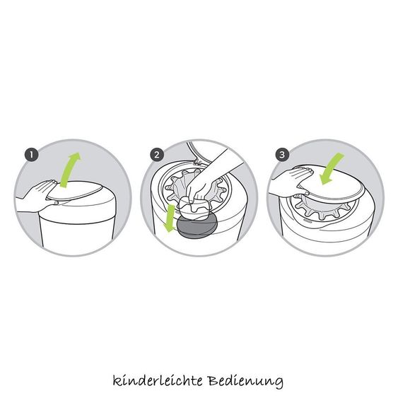Tommee Tippee Windeleimer Simplee Sangenic - Pink