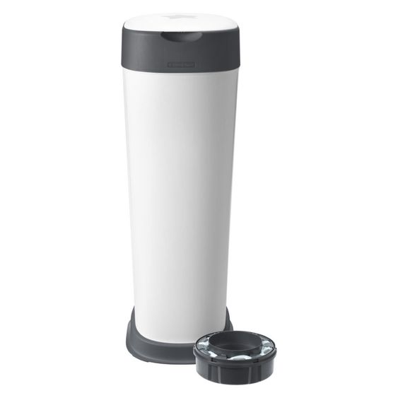 Tommee Tippee Diaper Pail Twist and Click Sangenic XL incl. 1 refill cartridge - Greenfilm™ - White