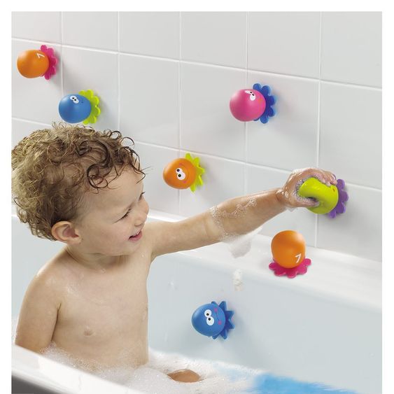 Tomy Bade-Spielzeug Aqua Fun - Okto Plantschis