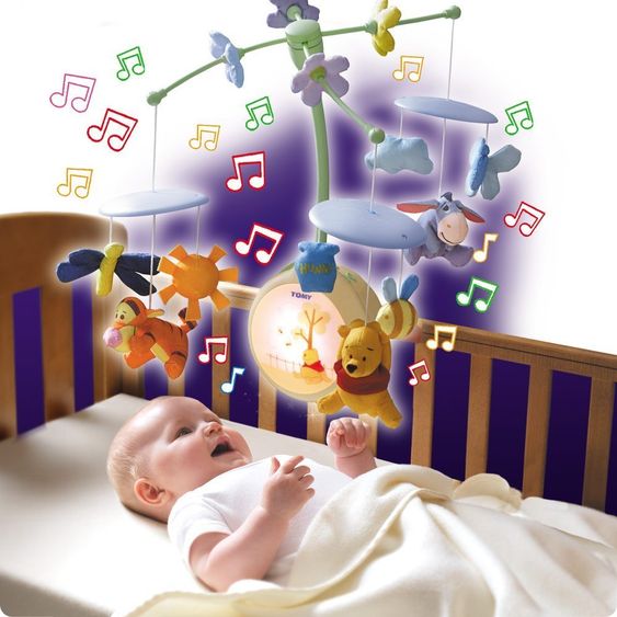 Tomy Cellulare con luce notturna Winnie the Pooh Magic Mobile