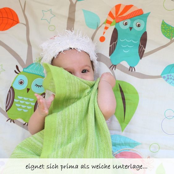 ToTs by Smartrike Decke wattiert 100 x 120 cm - Owl