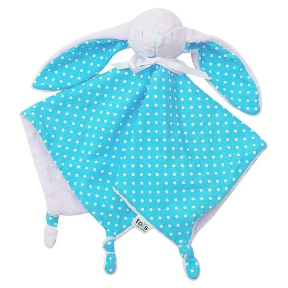 ToTs by Smartrike Schmusetuch 46 cm - Hase - Blau