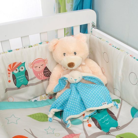 ToTs by Smartrike Schmusetuch 46 cm - Hase - Blau