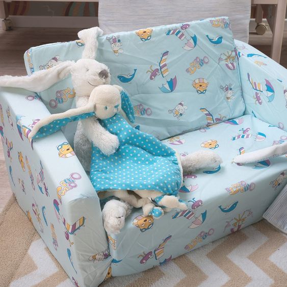 ToTs by Smartrike Schmusetuch 46 cm - Hase - Blau
