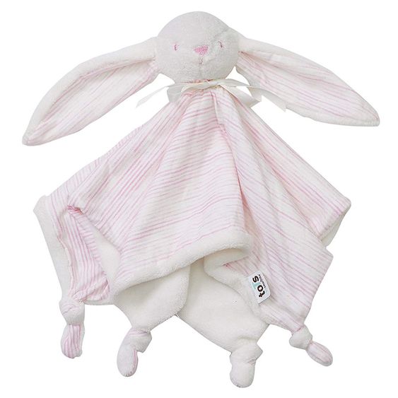 ToTs by Smartrike Schmusetuch 46 cm - Hase - Classic Pink