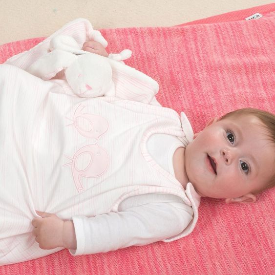 ToTs by Smartrike Schmusetuch 46 cm - Hase - Classic Pink