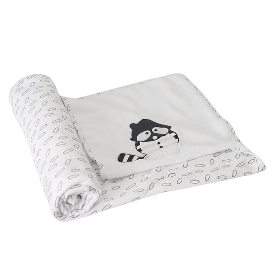 ToTs by Smartrike Reversible blanket 75 x 100 cm - raccoon