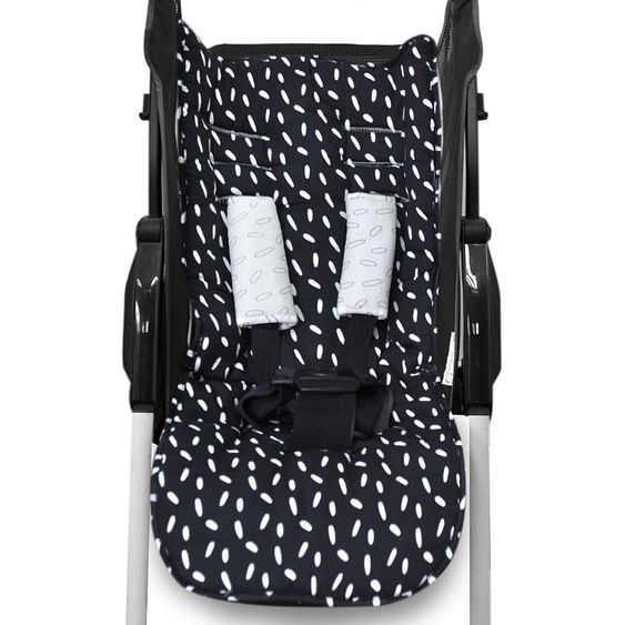 ToTs by Smartrike Wende-Sitzauflage Bambus inkl. 2 Gurtpolster - Konfetti