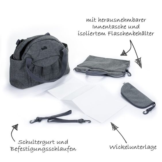 ToTs by Smartrike Diaper bag Chic - Grey