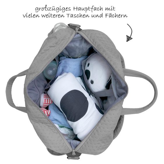 ToTs by Smartrike Wickeltasche Duett - Beige Quilt