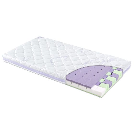 Träumeland Babybett-Matratze Butterfly 70 x 140 cm