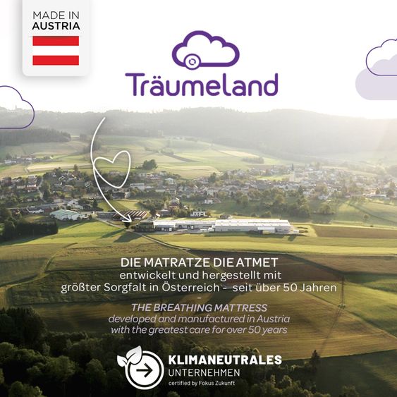 Träumeland Babymatratze Brise - 70x140 cm