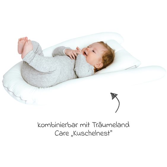 Träumeland Kissen Carefor Mini zur Prävention von Kopfverformung (0 - 4 Monate) 22 x 25 cm
