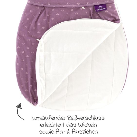 Träumeland Sacco a pelo Liebmich - Heartsome - taglia 62/68