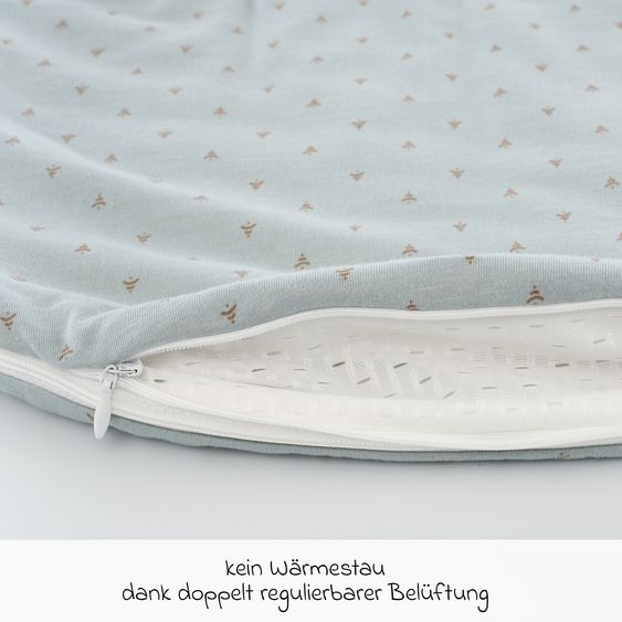 Träumeland Schlafsack Liebmich - Twister - Blau - Gr. 68/74