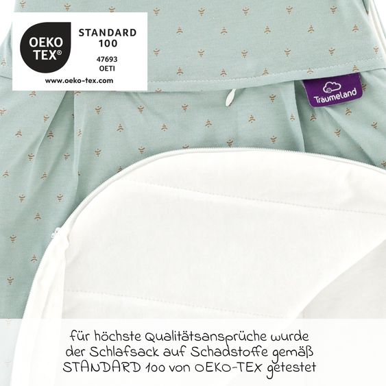 Träumeland Schlafsack Liebmich - Twister - Blau - Gr. 68/74