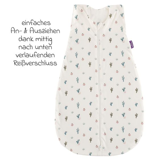 Träumeland Sommerschlafsack Liebmich - Kaktusliebe - Gr. 90