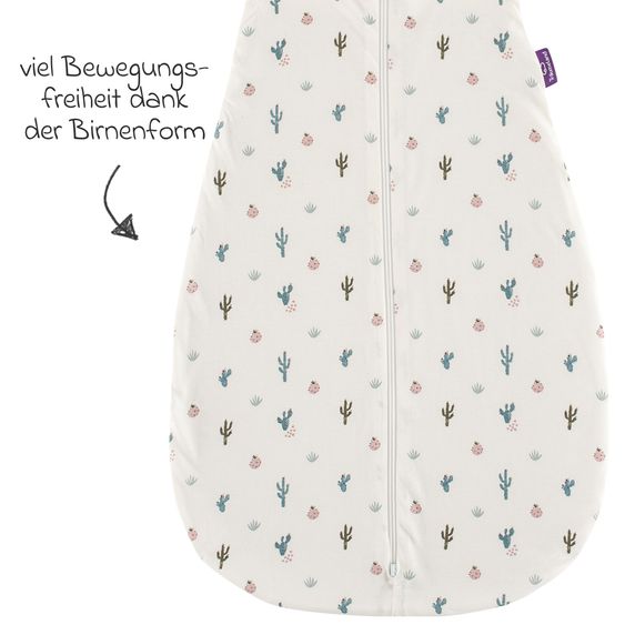 Träumeland Sommerschlafsack Liebmich - Kaktusliebe - Gr. 90