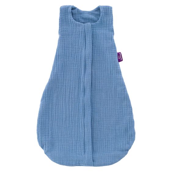 Träumeland Sommerschlafsack Liebmich Musselin - Hellblau - Gr. 70