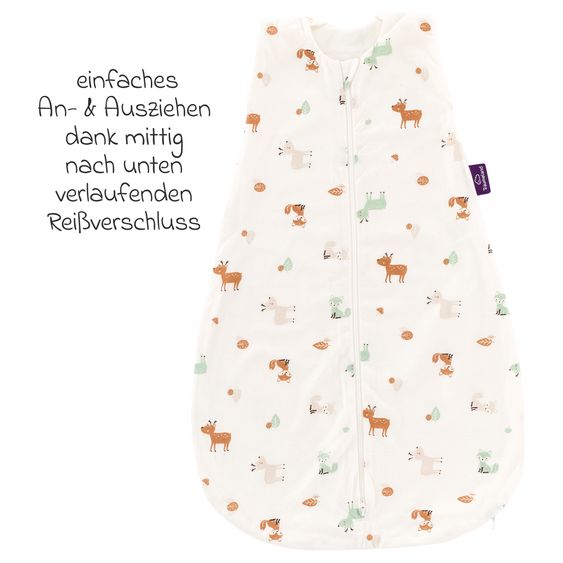 Träumeland Sommerschlafsack Liebmich - Waldtiere - Gr. 90