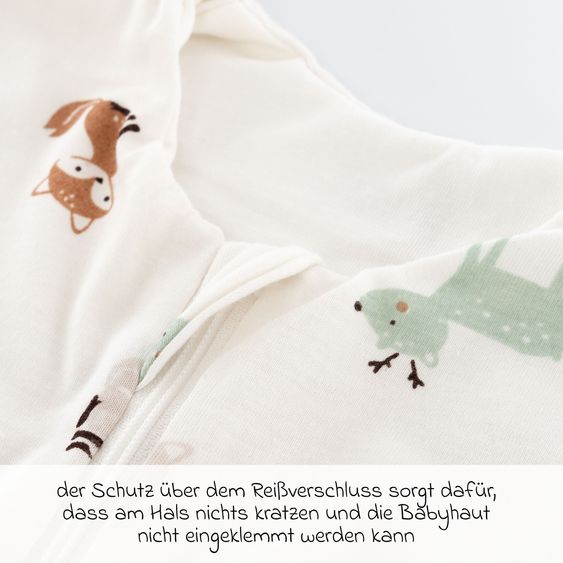 Träumeland Sommerschlafsack Liebmich - Waldtiere - Gr. 90