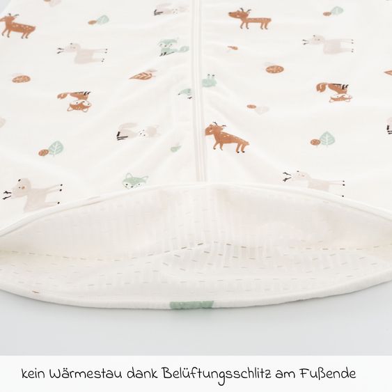 Träumeland Sommerschlafsack Liebmich - Waldtiere - Gr. 90