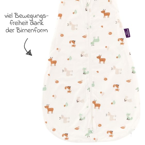Träumeland Sommerschlafsack Liebmich - Waldtiere - Gr. 90