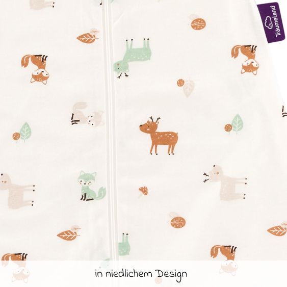 Träumeland Sommerschlafsack Liebmich - Waldtiere - Gr. 90