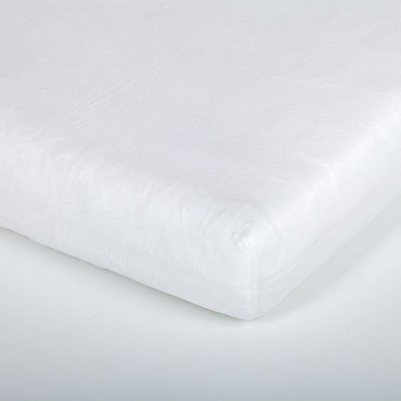 Träumeland Lenzuolo per culla 50 x 100 cm - Bianco